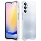JETech Matte Case for Samsung Galaxy A25 5G 6.5-Inch with Upgraded Camera Protection, Translucent Frosted Matte Back Shockproof Protective Phone Cover (Frosted Clear)